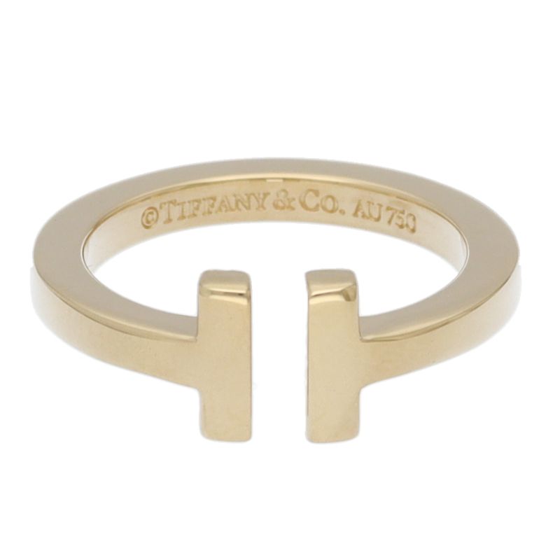 Tiffany & Co T Square Ring 18k Yellow Gold — view 2