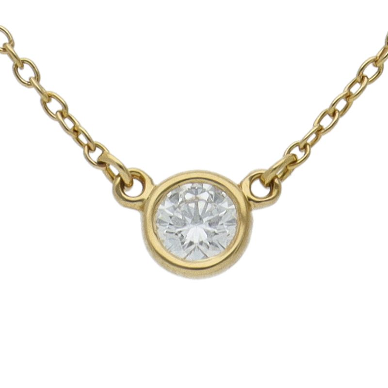 Tiffany & Co by the Yard Diamond Necklace Yellow Gold