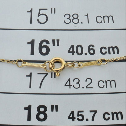 Tiffany & Co by the Yard Diamond Necklace Yellow Gold — view 4