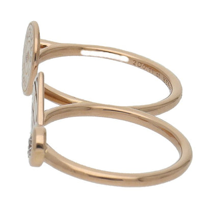 Hermes Gambade Double Ring Pink Gold — view 2