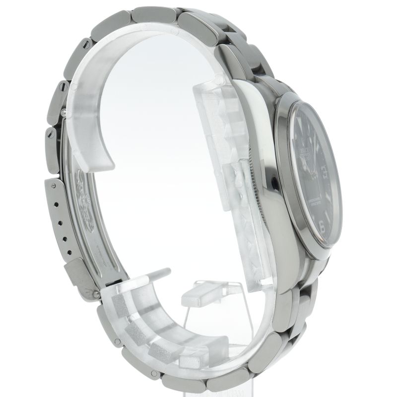 Rolex Explorer 1 SS Watch Black — view 4