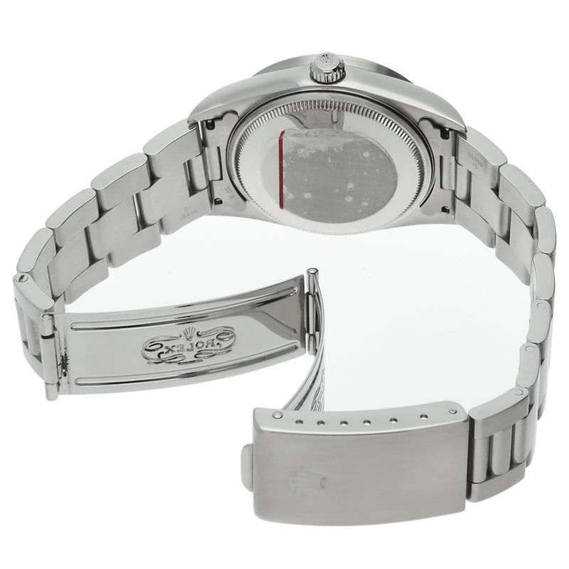 Rolex Air King SS Watch Silver — view 5