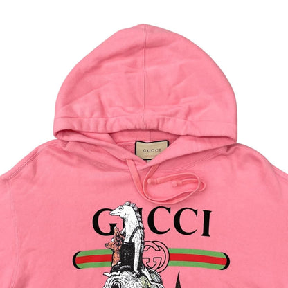Gucci x Yuko Higuchi Collaboration Hoodie Animal Print Sweatshirt Cotton Logo M — view 3
