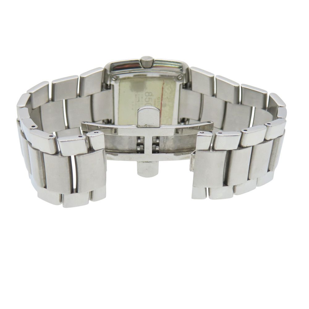 Gucci Square Quartz Watch SS Silver — view 4