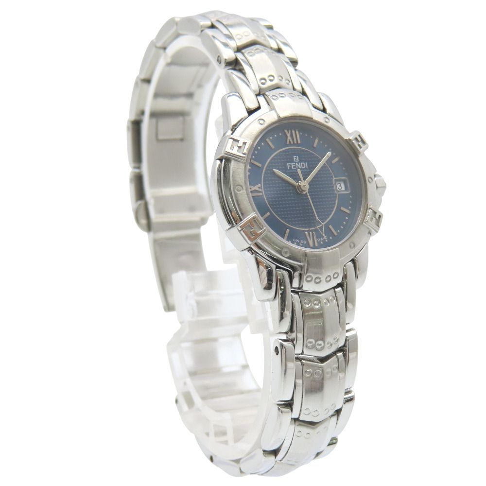 Fendi Quartz Watch Stainless Steel Blue Dial — view 3
