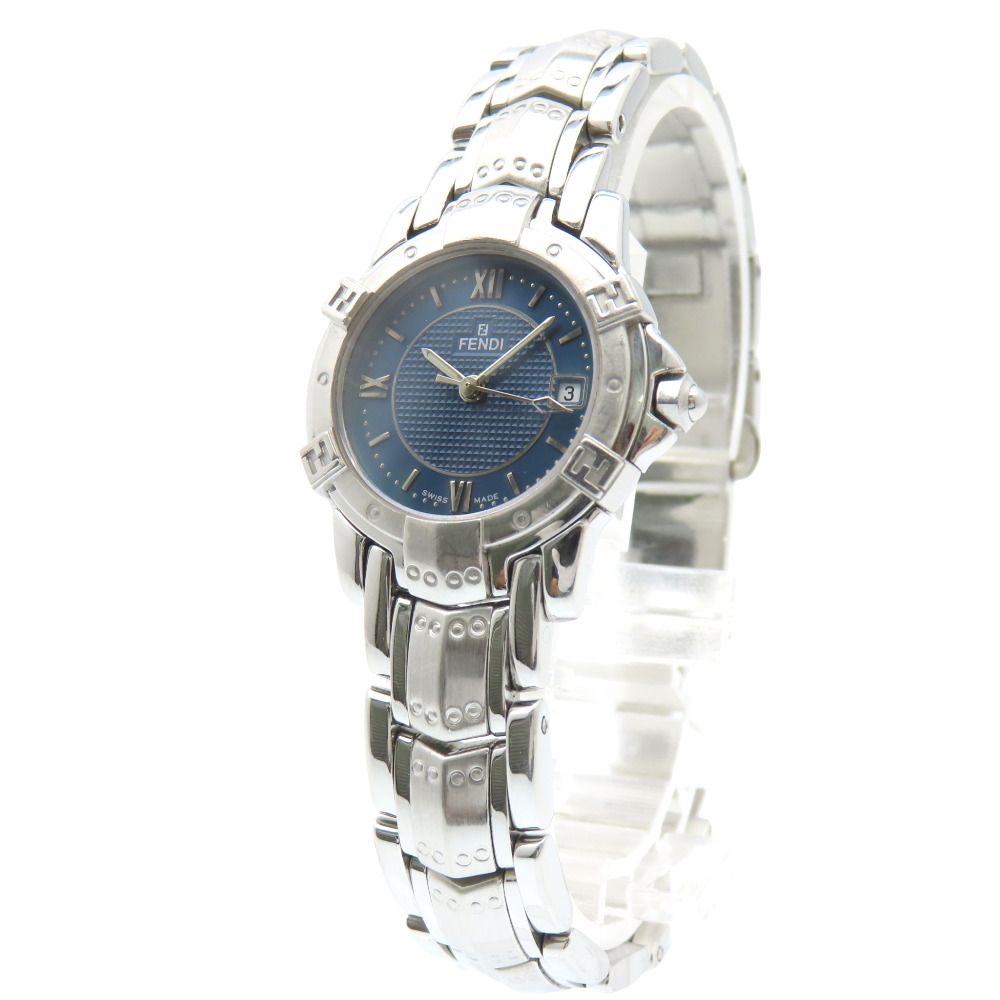 Fendi Quartz Watch Stainless Steel Blue Dial — view 2