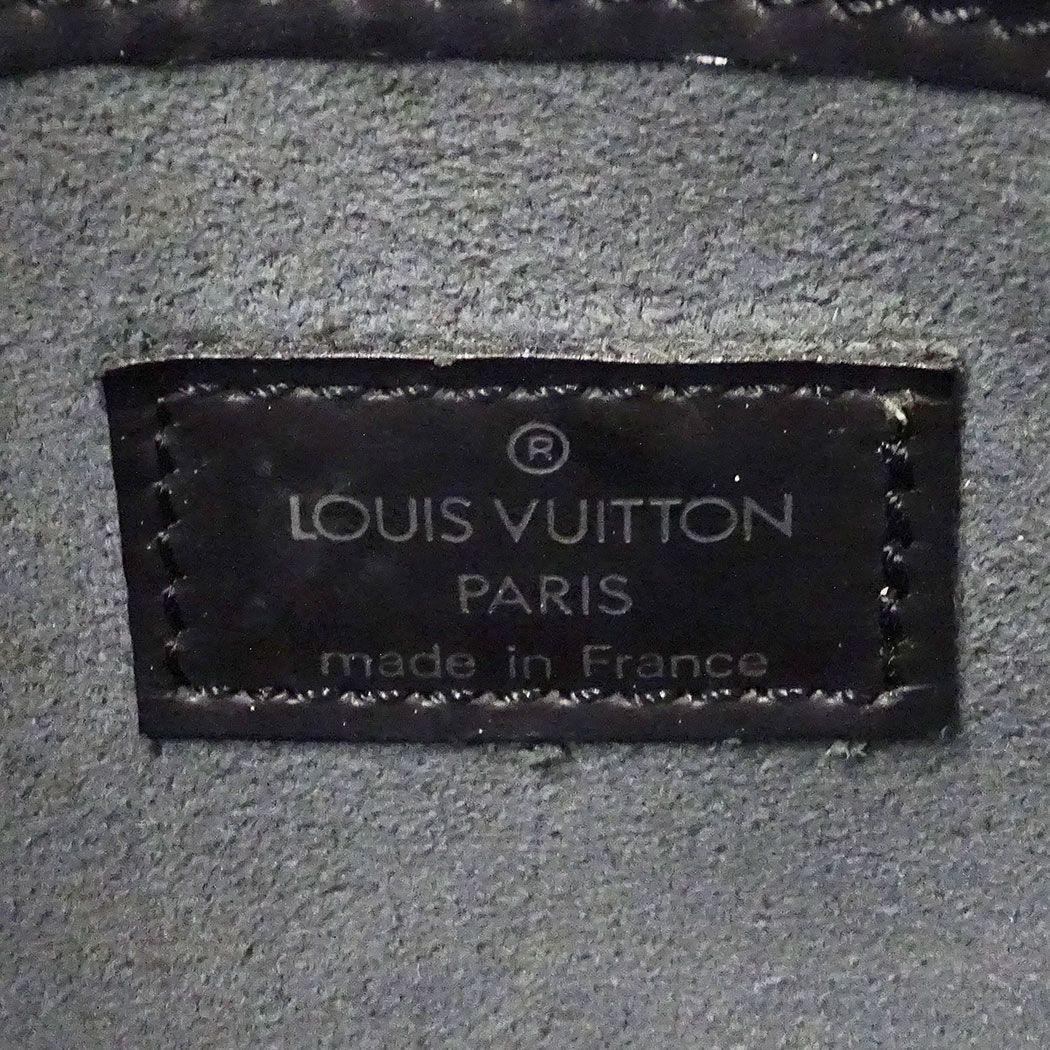 Louis Vuitton Bag Handbag Epi Leather Noir Black Handle — view 6