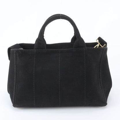 Prada Canapa Shoulder Bag Crossbody Hand — view 4