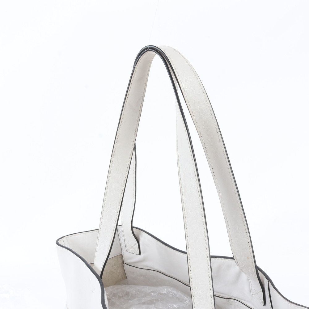 Loewe Vertical Anagram Fringe Leather Tote Bag Shoulder — view 2
