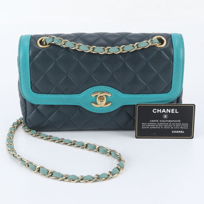 Chanel Card Quilted Leather 2-Way Shoulder Bag