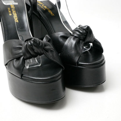 Saint Laurent Paris Bianca Sandals Ankle Strap Platform Chunkyheels — view 4