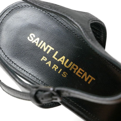 Saint Laurent Paris Bianca Sandals Ankle Strap Platform Chunkyheels — view 5