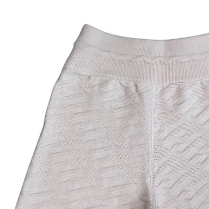 Hermes H Logo Knit Pants Sweatpants Jogging Wool Light Pink — view 8