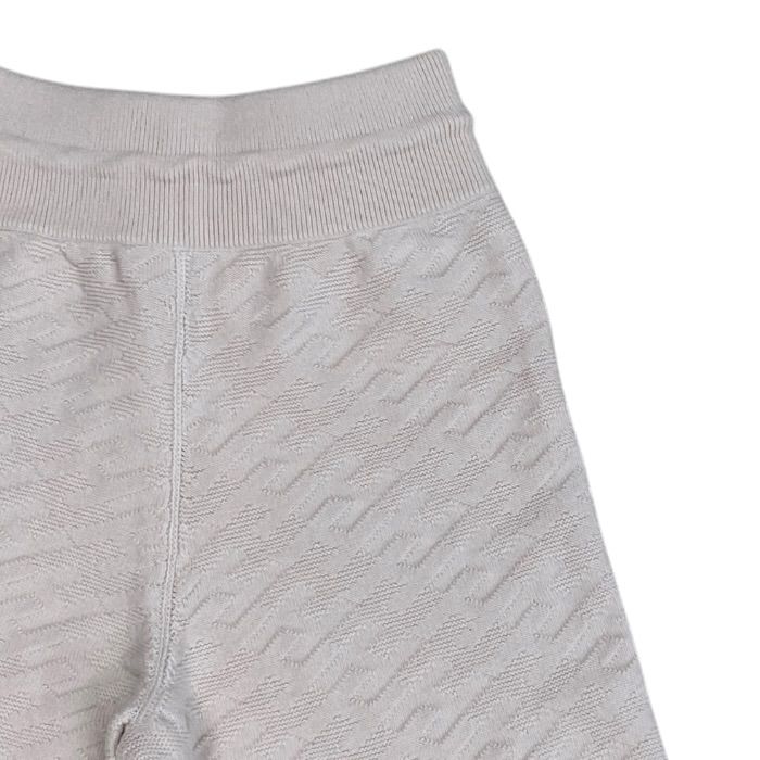 Hermes H Logo Knit Pants Sweatpants Jogging Wool Light Pink — view 7