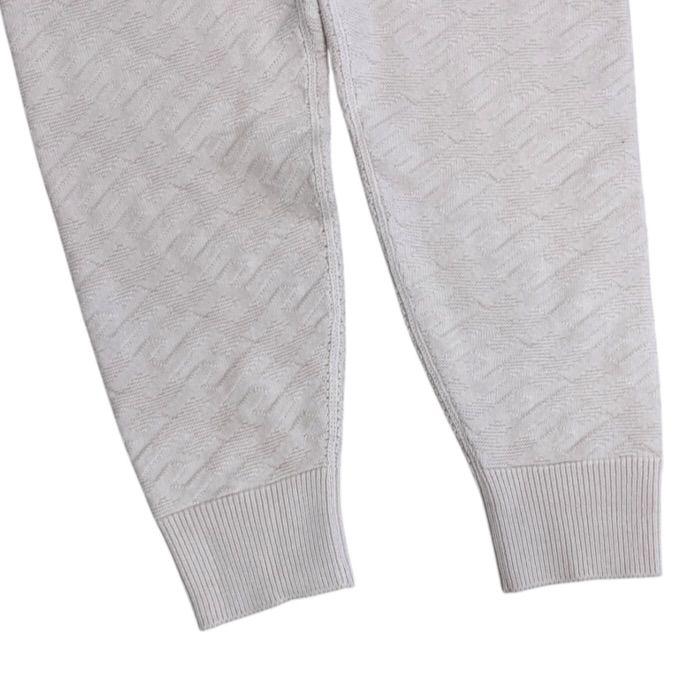 Hermes H Logo Knit Pants Sweatpants Jogging Wool Light Pink — view 5