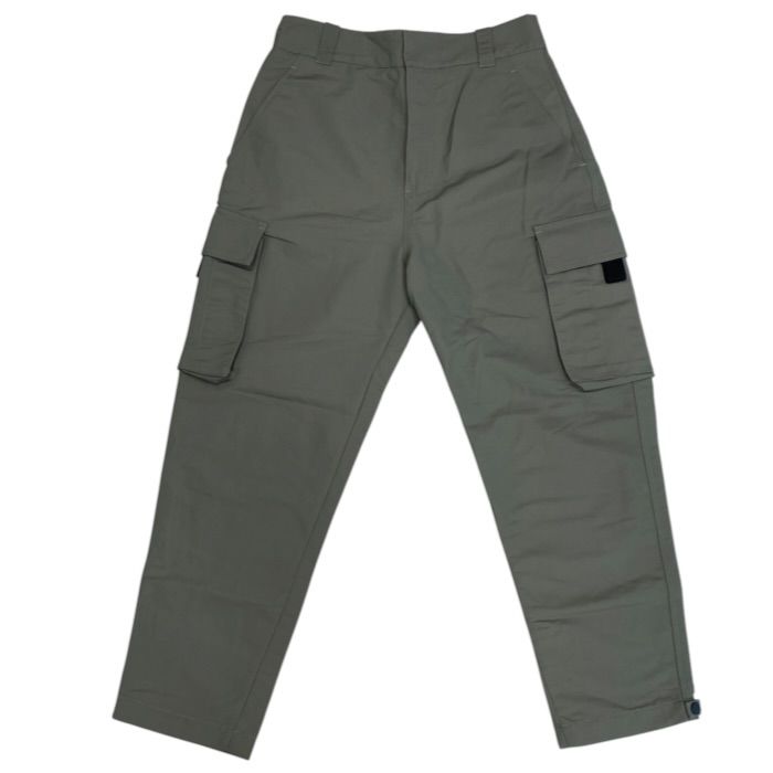 Dior Homme Logo Patch Cargo Pants Trousers Nylon Cotton Khaki