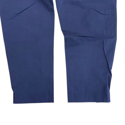 Dior Homme Logo Patch Tapered Cargo Pants Cotton Polyester Navy — view 4