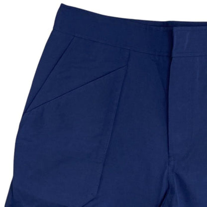 Dior Homme Logo Patch Tapered Cargo Pants Cotton Polyester Navy — view 3
