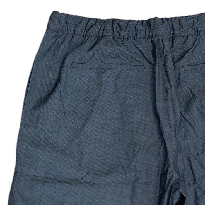 Louis Vuitton Easy Pants Trousers Shirred Wool Gray — view 8