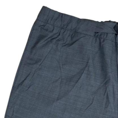 Louis Vuitton Easy Pants Trousers Shirred Wool Gray — view 3