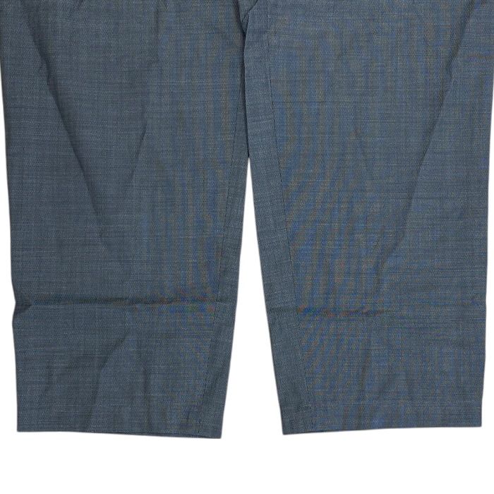 Louis Vuitton Easy Pants Trousers Shirred Wool Gray — view 4
