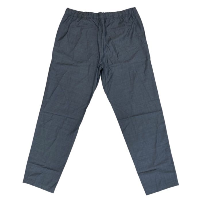 Louis Vuitton Easy Pants Trousers Shirred Wool Gray — view 6