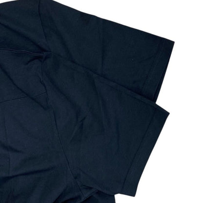 Dior Short Sleeve T-Shirt Crew Neck Bee Embroidery Cotton Black — view 6