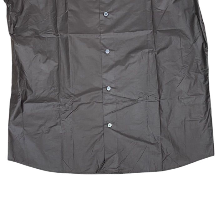 Hermes Shirt Long Sleeve Casual Cotton Brown — view 7