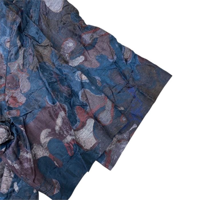 Dior x Peter Doig x Short Sleeve Shirt Camouflage Cotton Silk Multicolor — view 6