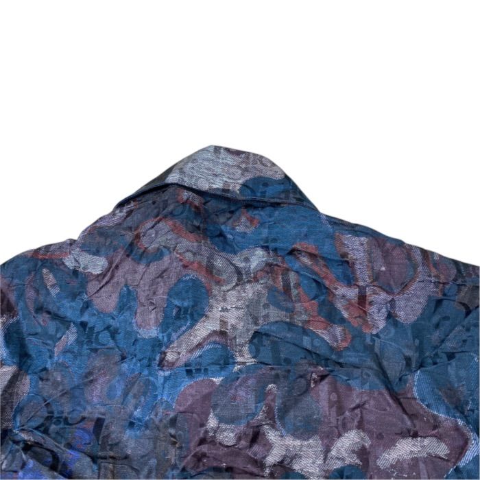 Dior x Peter Doig x Short Sleeve Shirt Camouflage Cotton Silk Multicolor — view 8