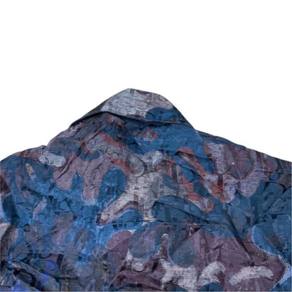 Dior x Peter Doig x Short Sleeve Shirt Camouflage Cotton Silk Multicolor — view 8