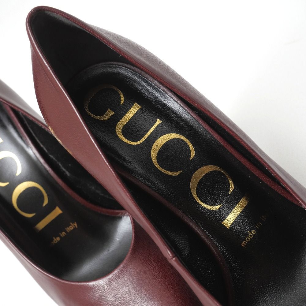 Gucci Pumps Kid Leather Heels — view 5