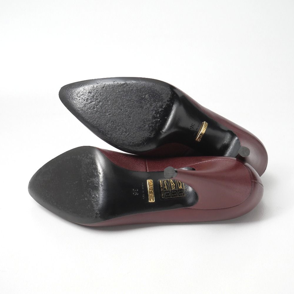Gucci Pumps Kid Leather Heels — view 7