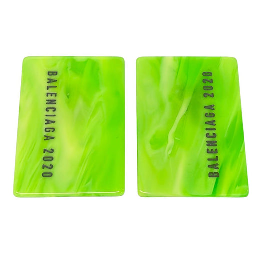 Balenciaga Earrings Light Green