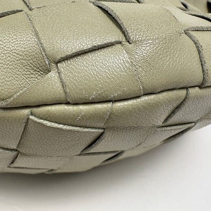 Bottega Veneta Intrecciato Handbag Hobo Leather Light Green — view 3