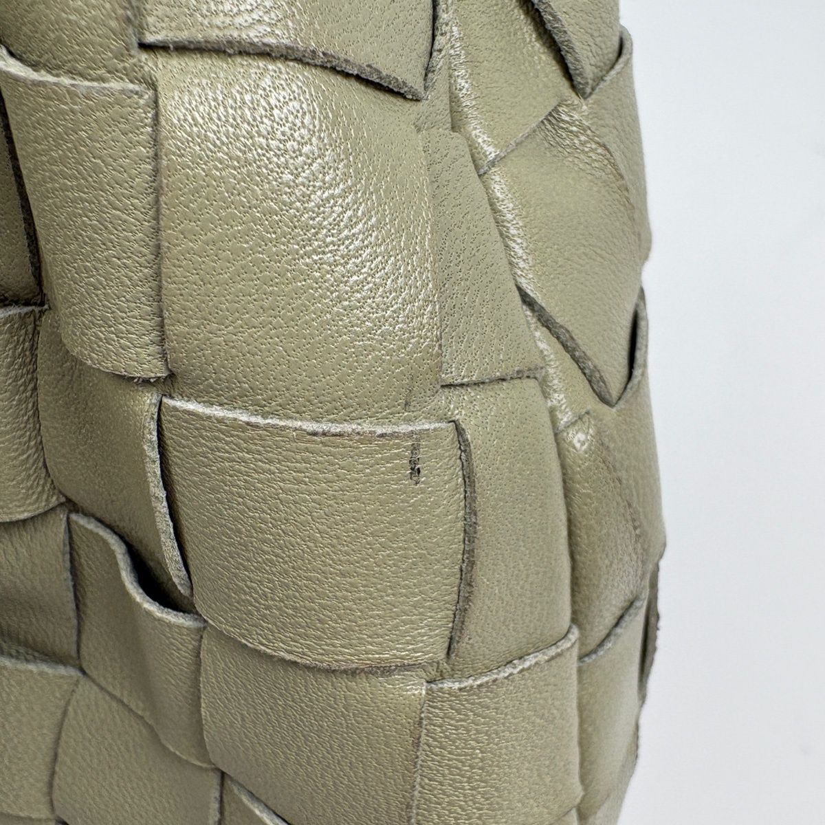 Bottega Veneta Intrecciato Handbag Hobo Leather Light Green — view 5
