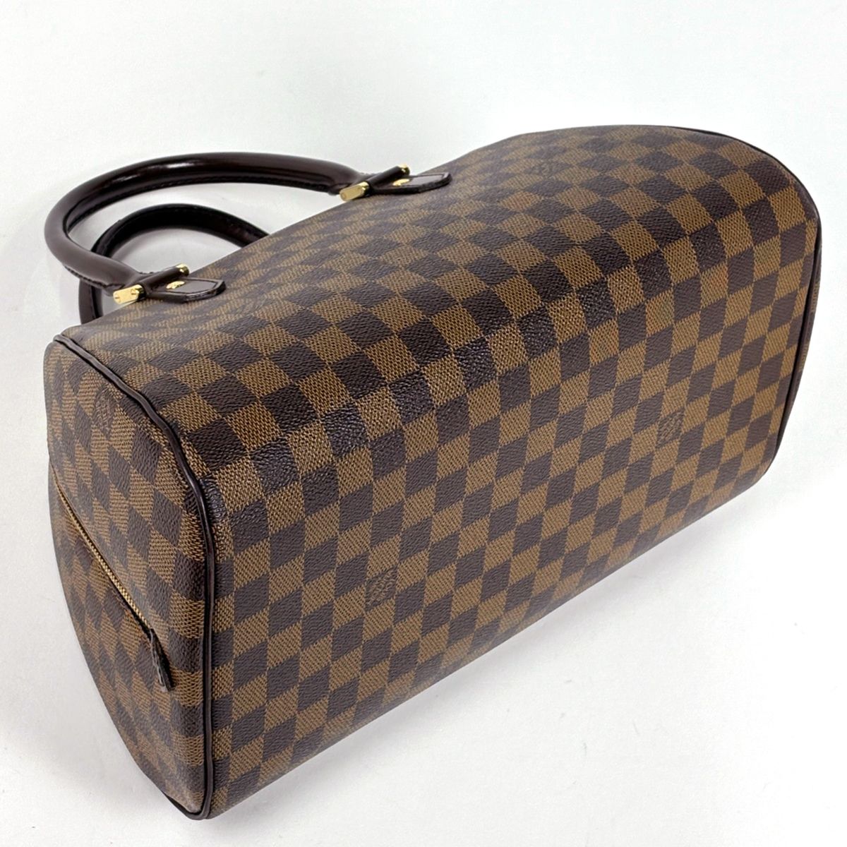 Louis Vuitton Riviera MM Handle Mini Boston Bag Damier Brown — view 2