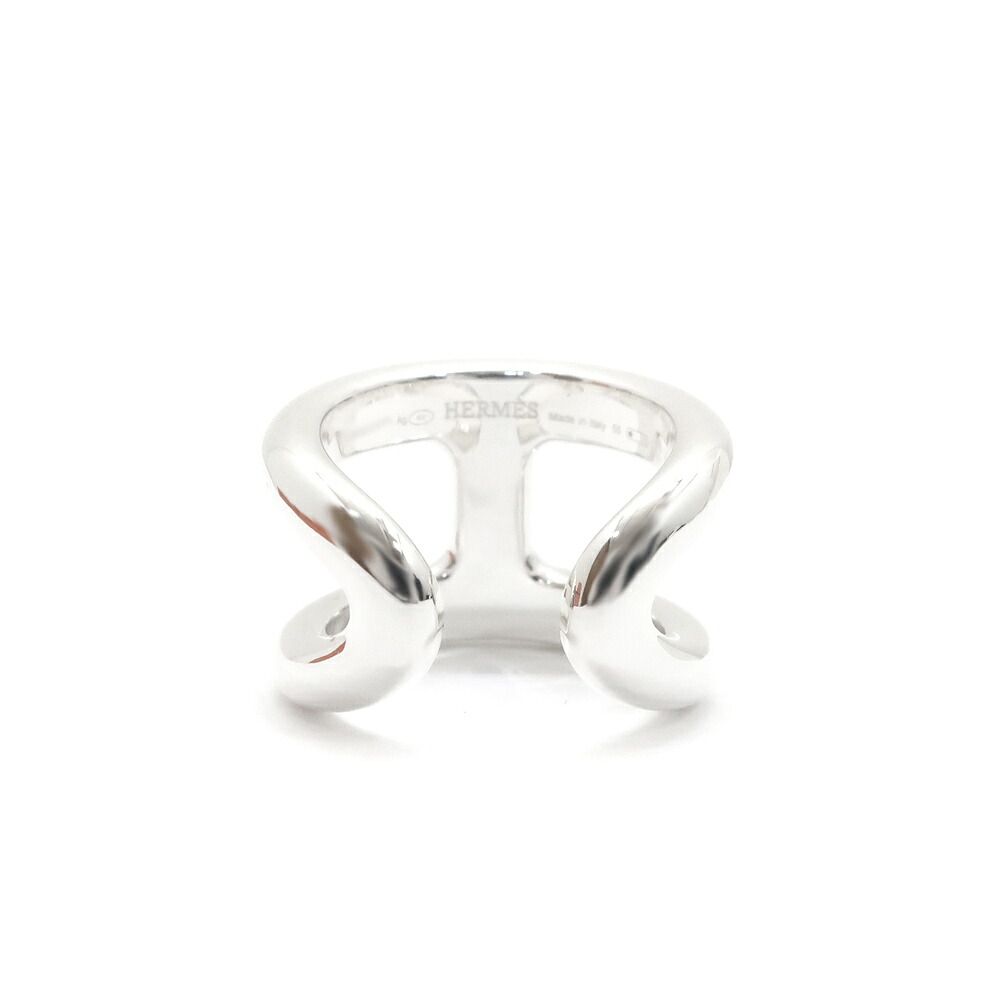 Hermes Osmose Ring GM Large 55 Silver — view 4