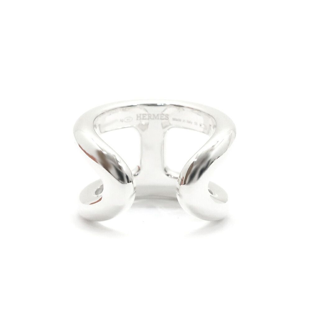 Hermes Osmose Ring GM Large 55 Silver — view 2