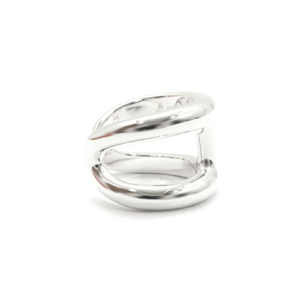 Hermes Osmose Ring GM Large 55 Silver — view 3