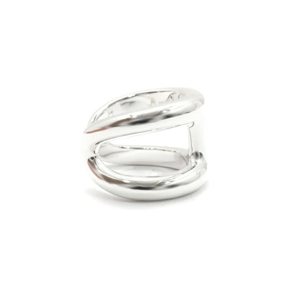 Hermes Osmose Ring GM Large 55 Silver — view 3