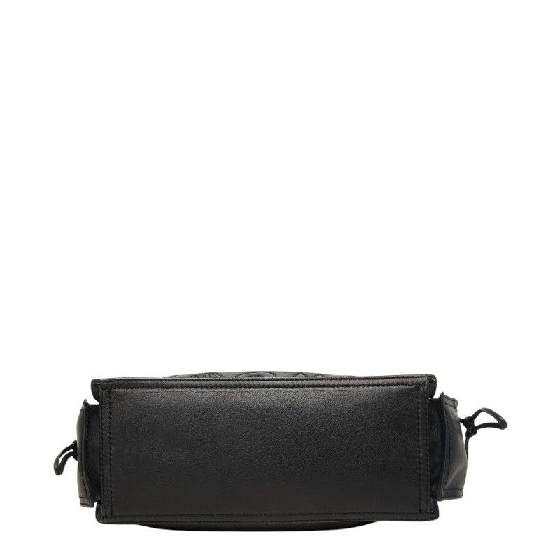 Loewe Tote Shoulder Bag Black Leather — view 3