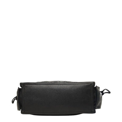 Loewe Tote Shoulder Bag Black Leather — view 3