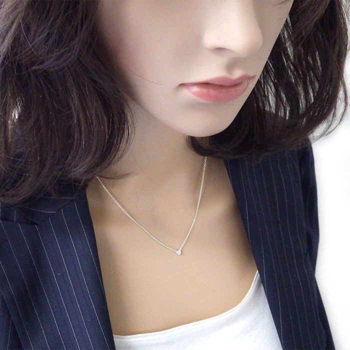 Tiffany & Co Necklace by the Yard Single Diamond — view 7