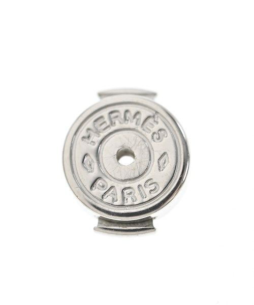 Hermes Earrings Silver — view 4