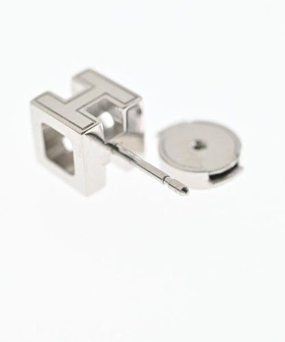 Hermes Earrings Silver — view 3