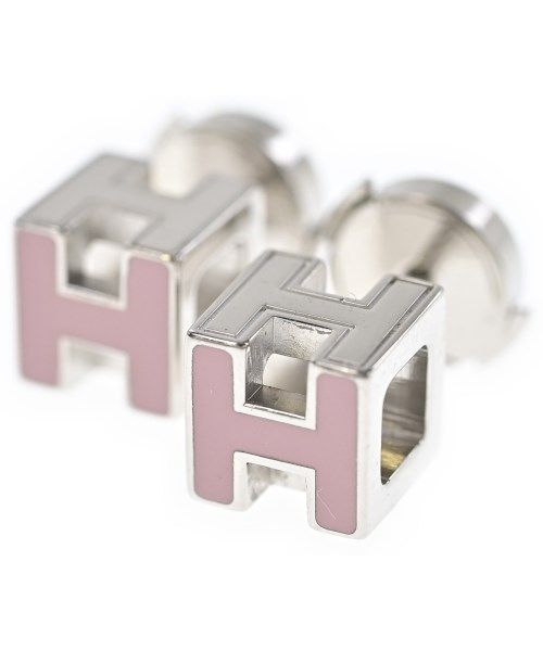 Hermes Earrings Silver