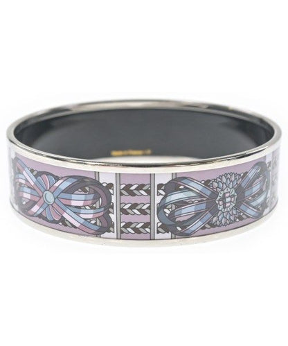 Hermes Bracelet Bangle Silver — view 2