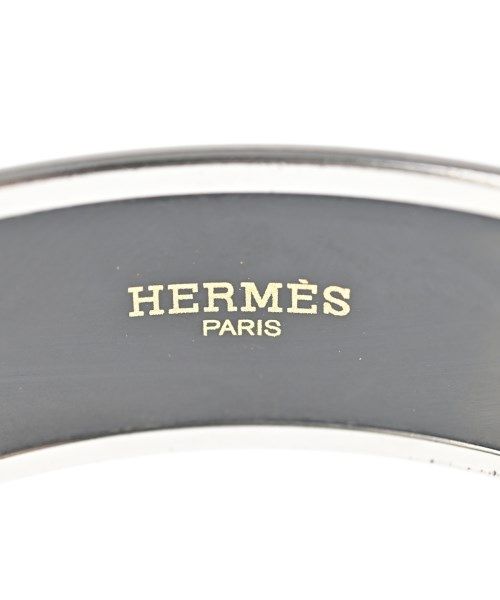 Hermes Bracelet Bangle Silver — view 4