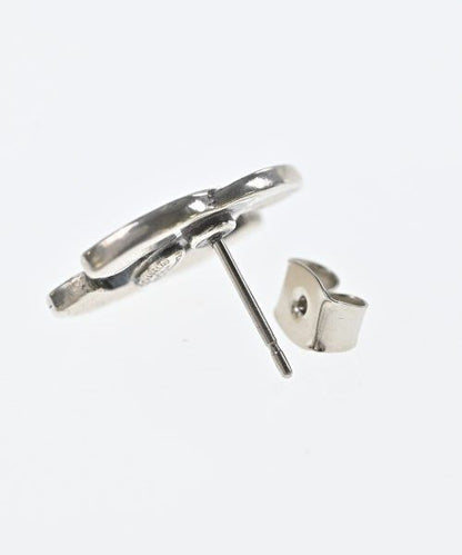 Chanel Earrings Silver — view 4